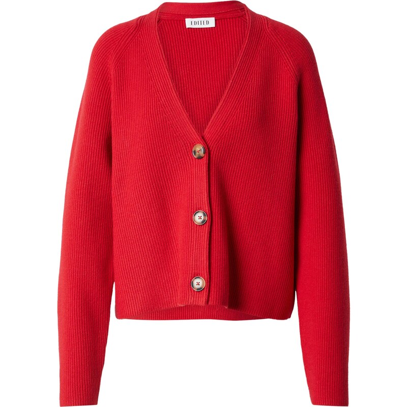 EDITED Kardigán Logan červená 65892061
