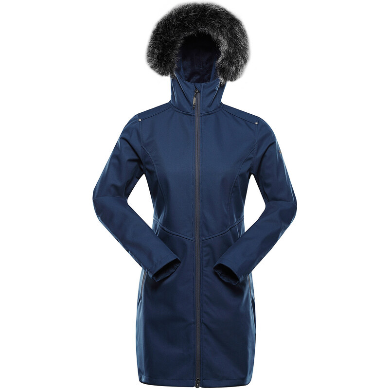 ALPINE PRO - IBORA DÁMSKY SOFTSHELLOVÝ KABÁT S MEMBRÁNOU 65313957