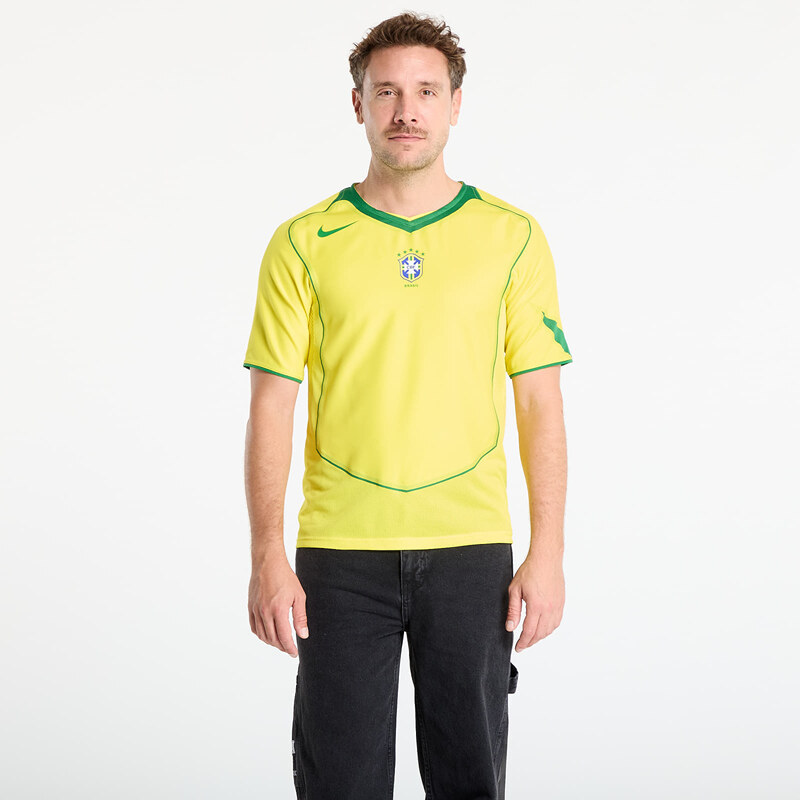 Dres Nike Mens Soccer Replica Jersey Brazil 2004 Total 90 Reissue Opti 65307362