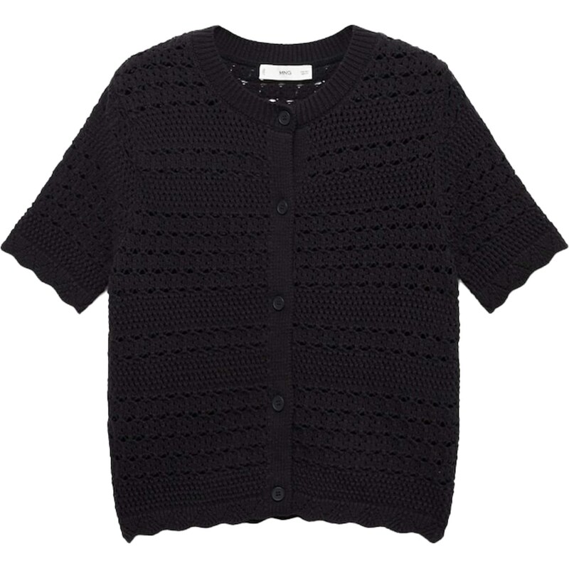 MANGO Kardigán SITU čierna 65886337