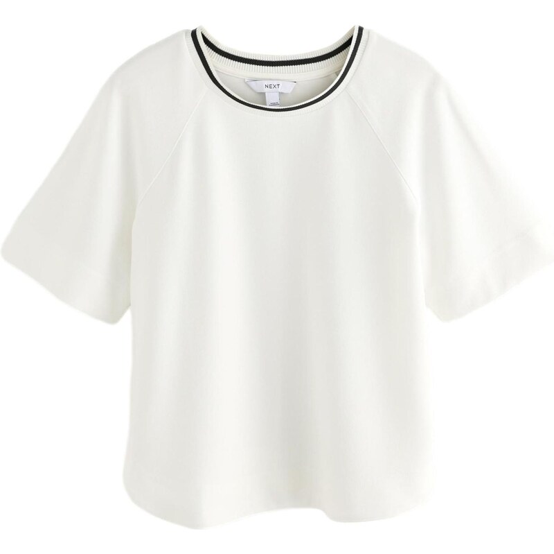 Next Tričko čierna / biela 65661224