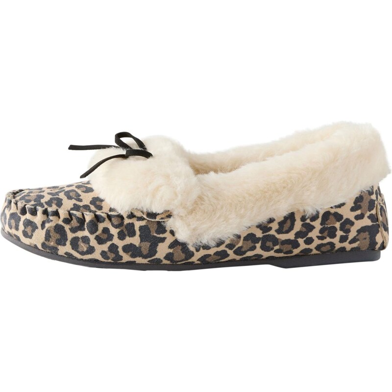 Next Papuče béžová / nebielená / hnedá / tmavohnedá 65661672