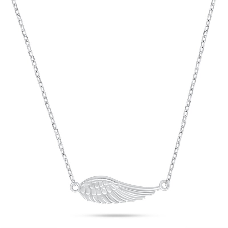 Brilio Silver Nežný strieborný náhrdelník Anjelské krídlo NCL214W 66592878