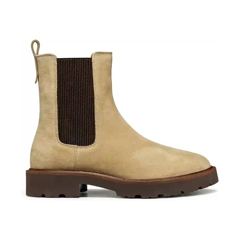 Semišové topánky Geox D NORIZE 65323491