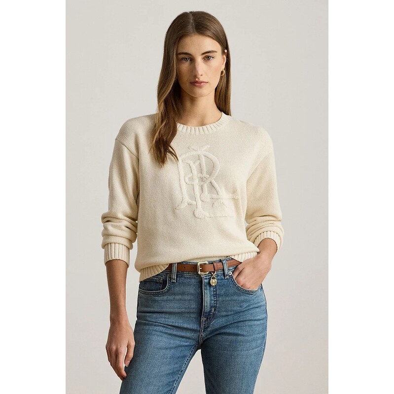 Bavlnený sveter Lauren Ralph Lauren 65323402