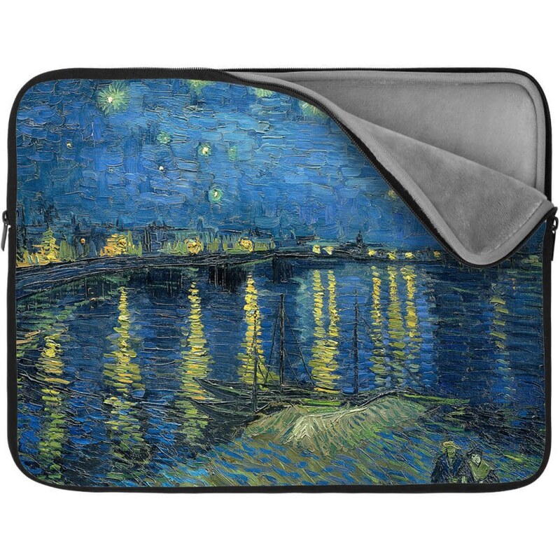 Sablio Obal na notebook Hviezdna noc nad Rhônou - Vincent van Gogh 65426453