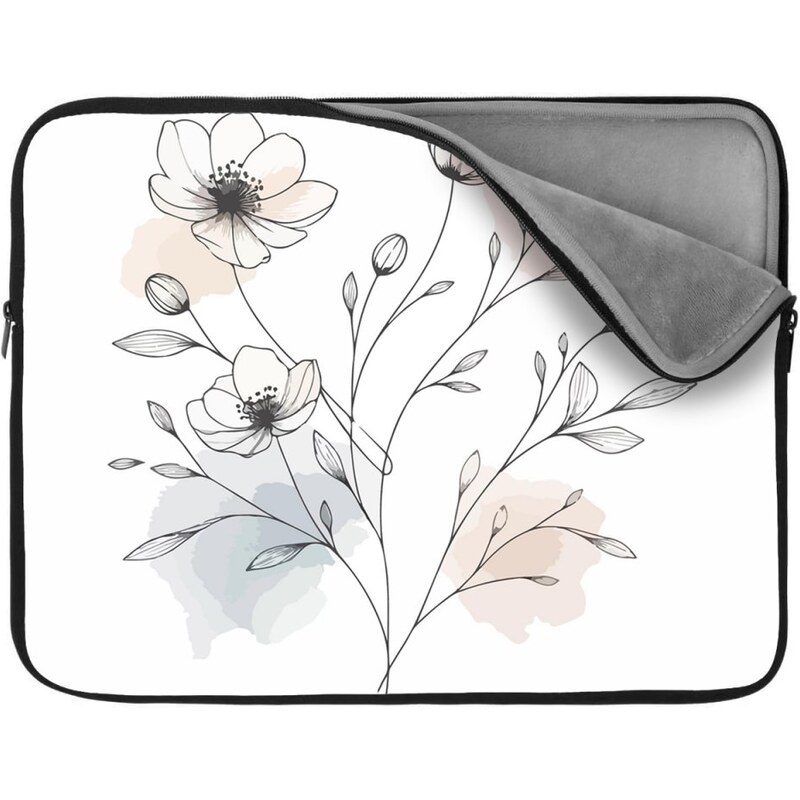 Sablio Obal na notebook Kvetinová línia 65430179