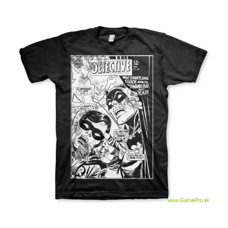 Hybris Batman Dynamic Duo Distressed (tričko) 64083430