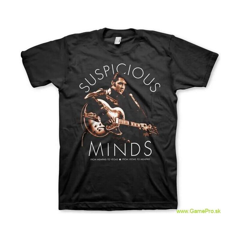 Hybris Elvis Presley Suspicious Minds (tričko) 63756953