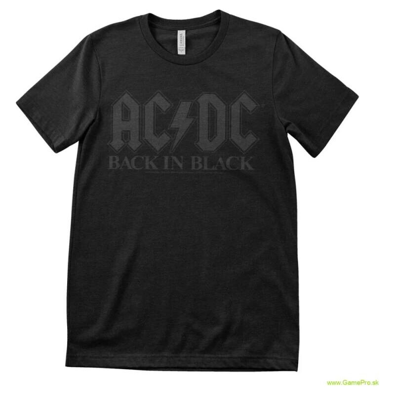 Hybris AC/DC Back In Black (tričko) 63756989