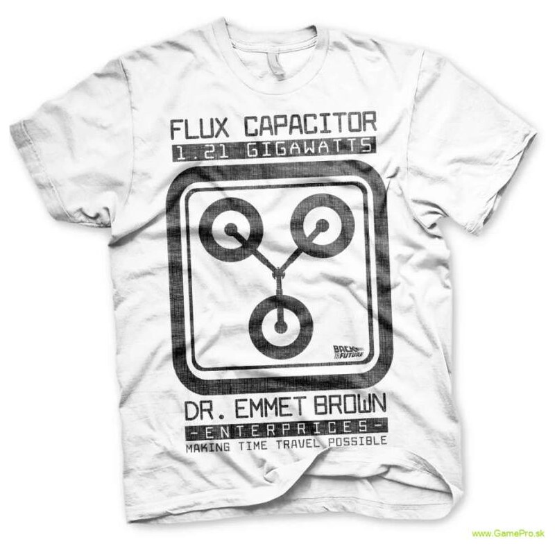 Hybris Back To The Future Flux Capacitor (tričko) 63910830