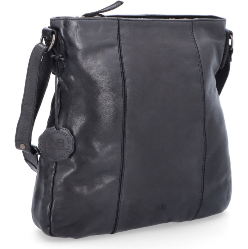 Kožená kabelka crossbody Noelia Bolger čierna NB 2002 C 47092126