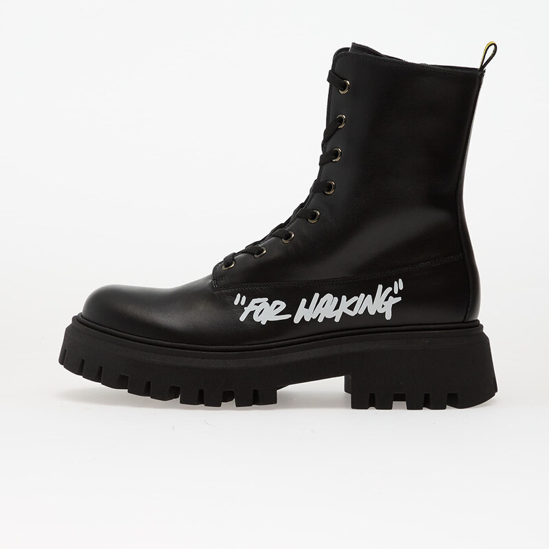 OFF-WHITE KIDS For Walking Ankle Boot Black/ White 65318616