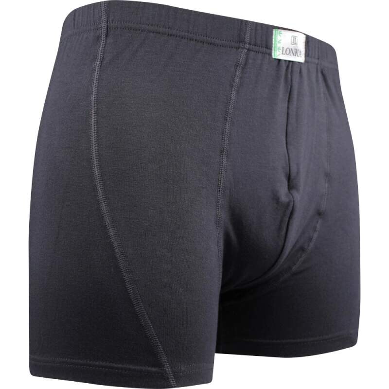 NORBERT funkčné bambusové boxerky Lonka 1 kus Tm. sivá M 65317818