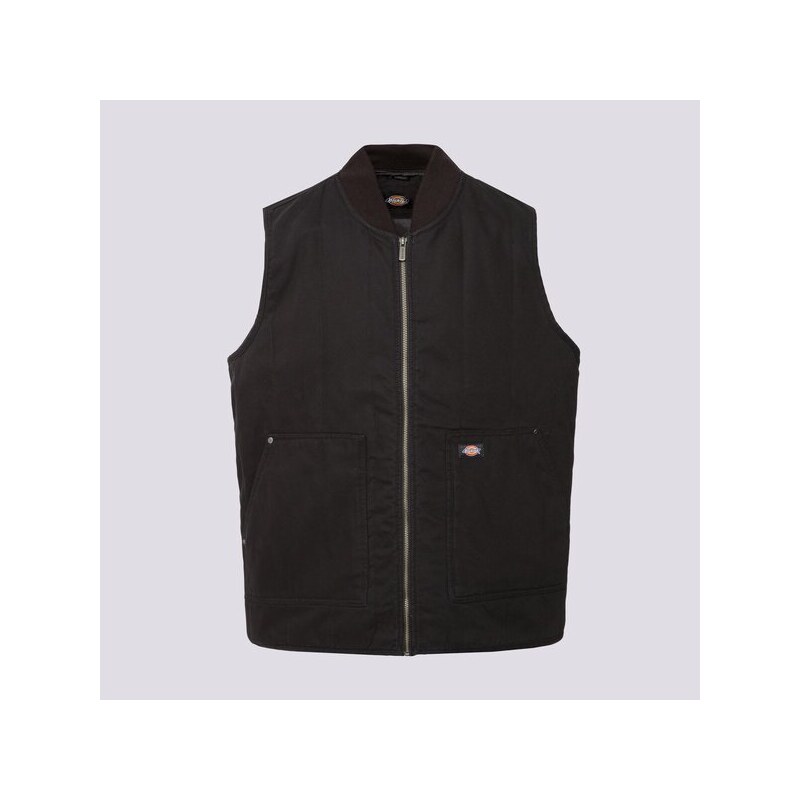 Dickies Vesta Quilted Canvas Vest Muži Oblečenie Vesty DK0A87O4BLK1 65318444