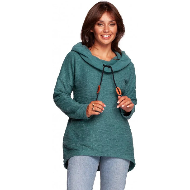 BeWear Dámsky sveter s kapucňou B249 - BE 37202410