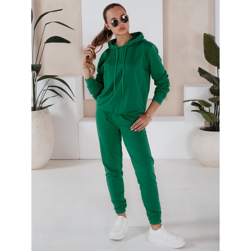 BASIC Zelená teplákovka s kapucňou MIGEL AY0804 39461258