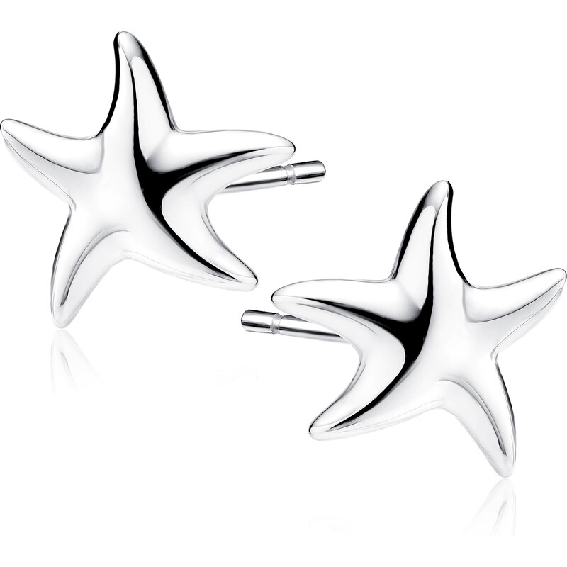 Olivie Stříbrné náušnice HVĚZDICE 9859 65359821