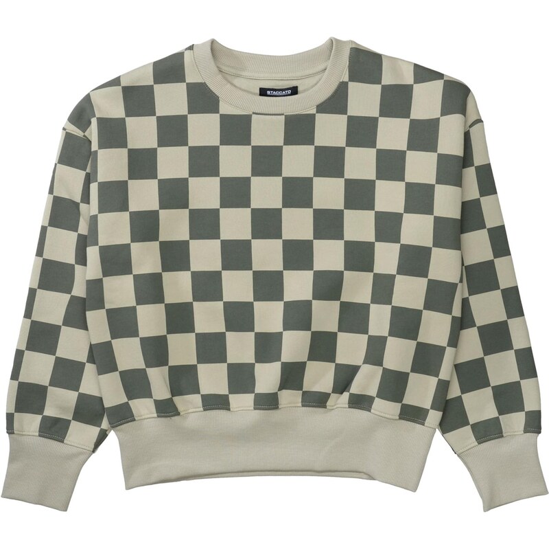 STACCATO Mikina pastelovo zelená / tmavozelená 65646364