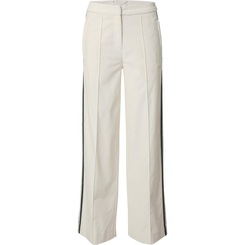 ADIDAS ORIGINALS Nohavice Velvet Trousers zelená / biela 65661436