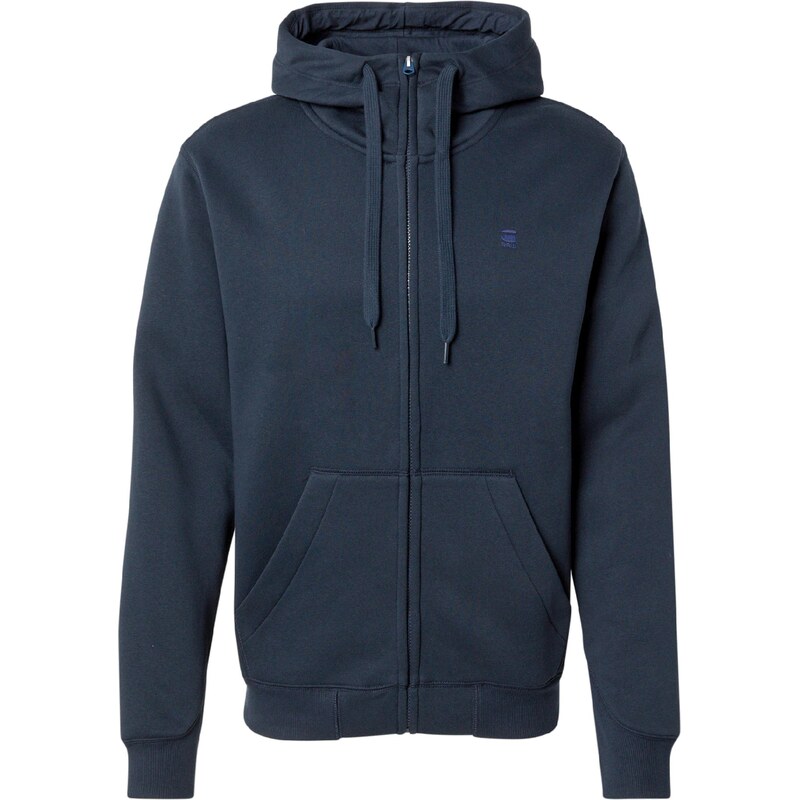 G-STAR Tepláková bunda Premium core námornícka modrá 65559196