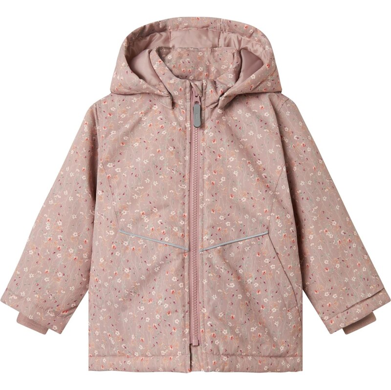 NAME IT Prechodná bunda NMFMaxi pastelovo zelená / oranžová / ružová / 65323874