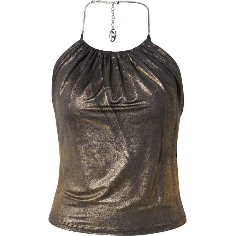 DIESEL Top T-IRENI zlatá / antracitová 65892424