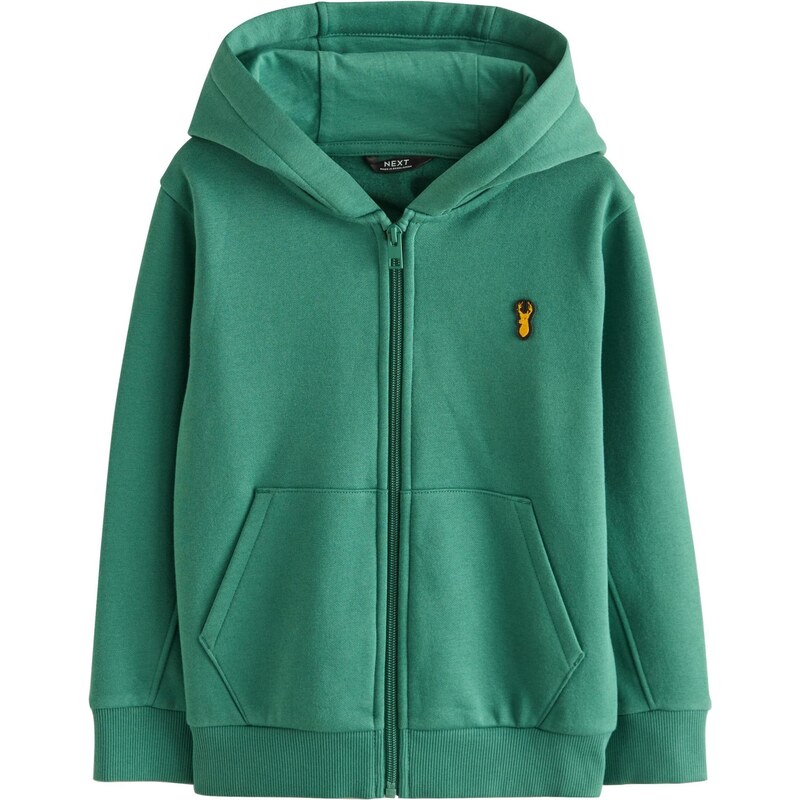 Next Tepláková bunda zelená 65905757