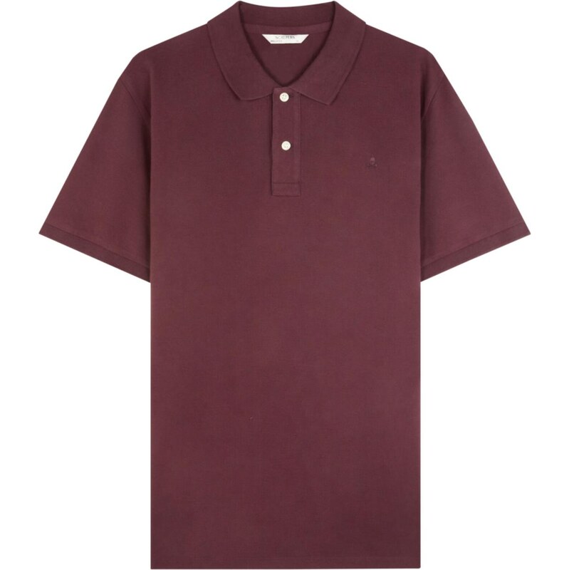 Scalpers Tričko červená / burgundská 65888483