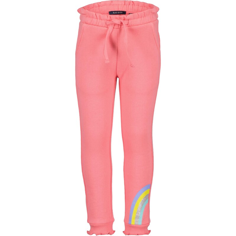 BLUE SEVEN Nohavice dymovo modrá / žltá / lososová / strieborná 65878578