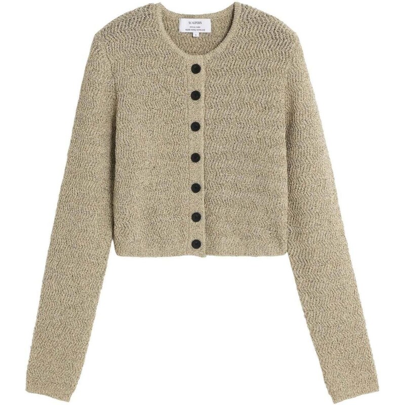 Scalpers Kardigán tmavošedá 65659189