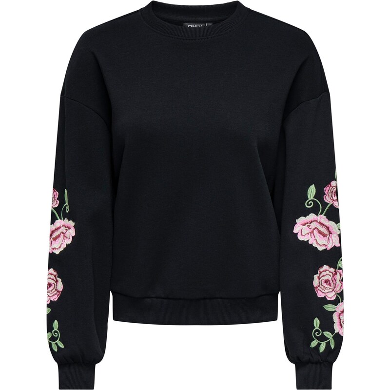 ONLY Mikina ONLBROOKLYN svetlozelená / svetloružová / čierna / biela 65663649