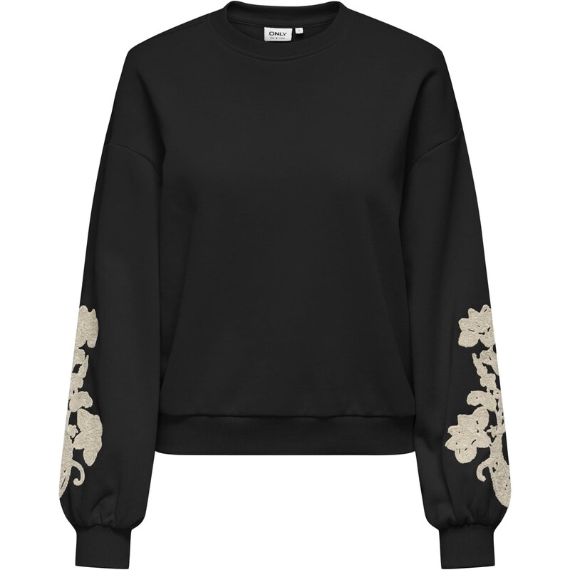 ONLY Mikina ONLBROOKLYN tmelová / čierna 65663680
