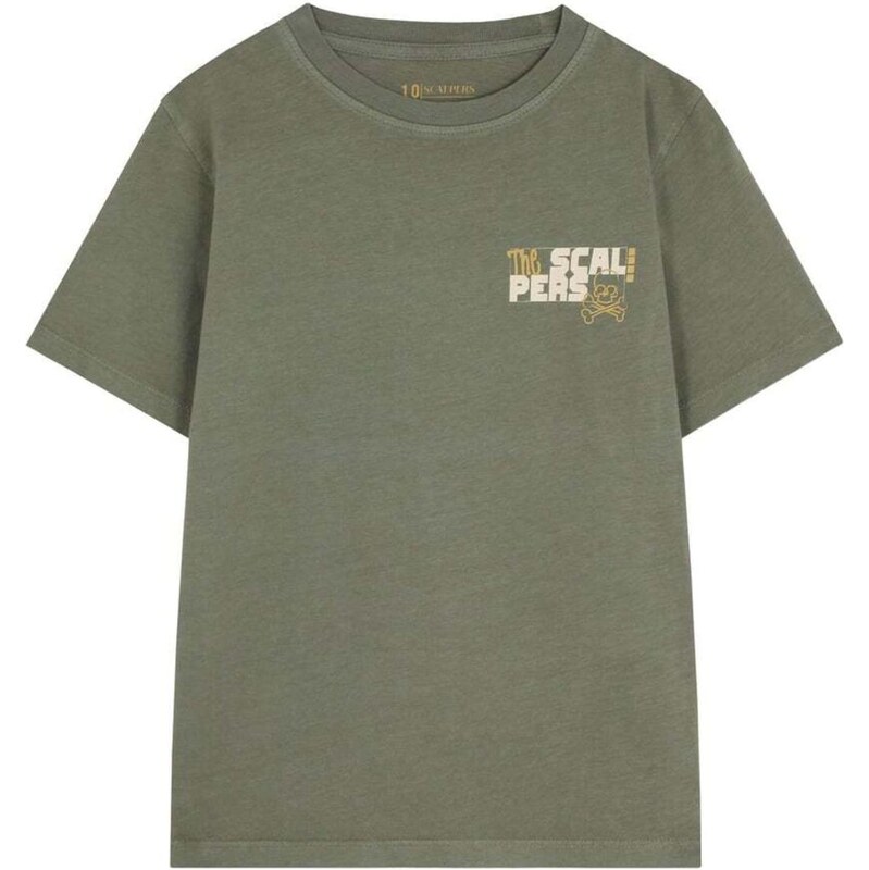 Scalpers Funkčné tričko zelená / kaki 65659329