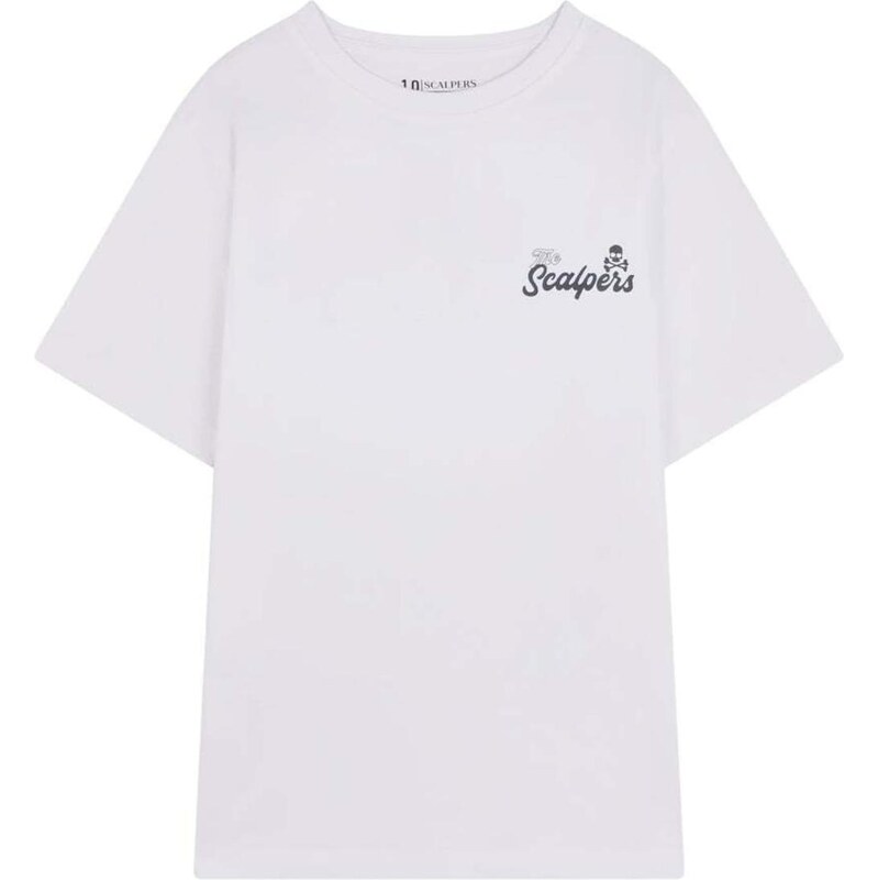 Scalpers Funkčné tričko biela 65659322