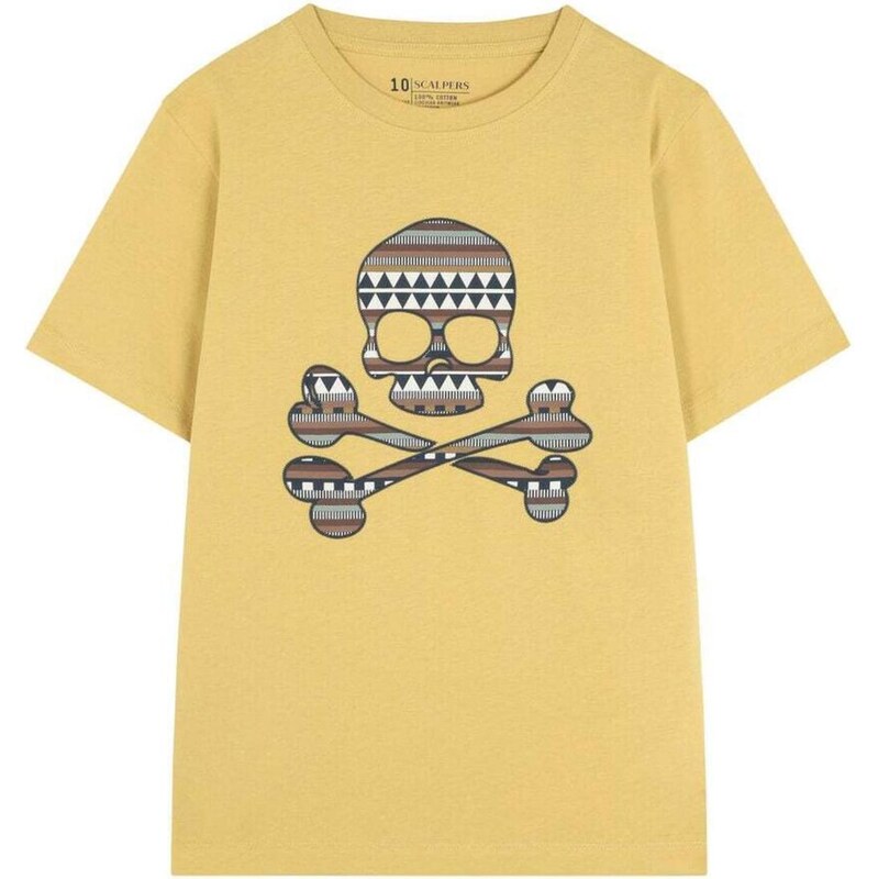 Scalpers Funkčné tričko žltá / horčicová 65661028