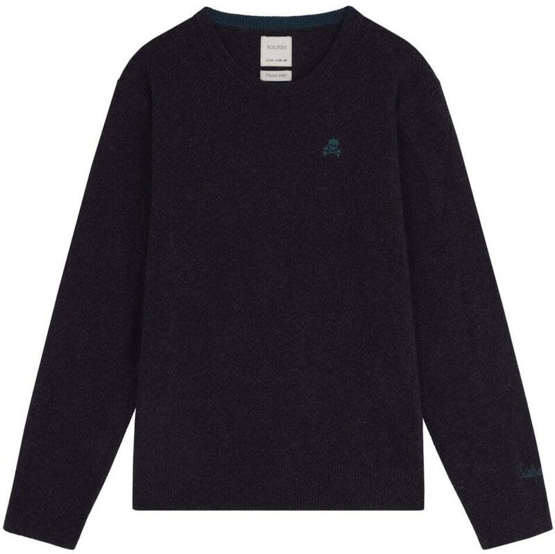 Scalpers Sveter modrá / námornícka modrá 65888492