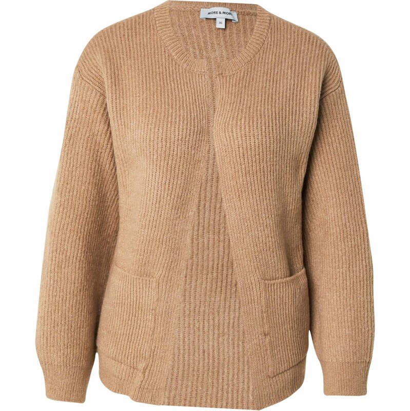 MORE & MORE Kardigán farba ťavej srsti 65323904