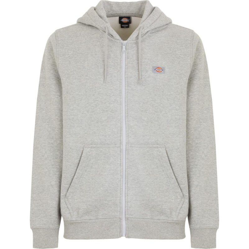 DICKIES Tepláková bunda Oakport sivá melírovaná 65660582