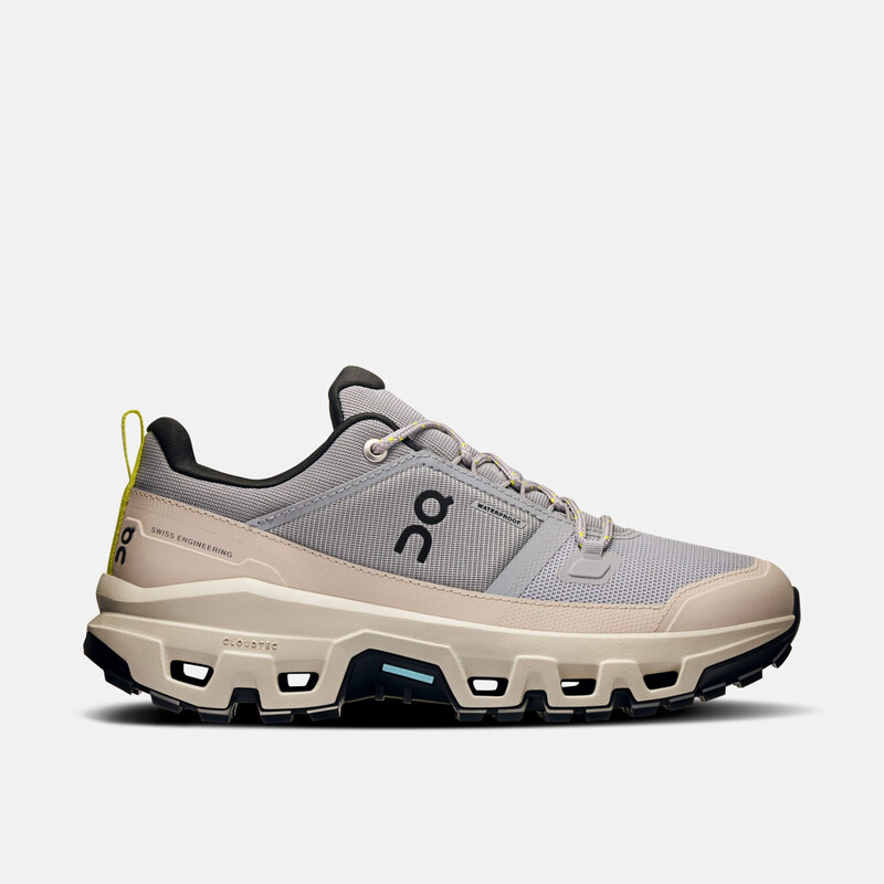 Dámske šedé outdoorové tenisky On Cloudrock Low WP 65504004