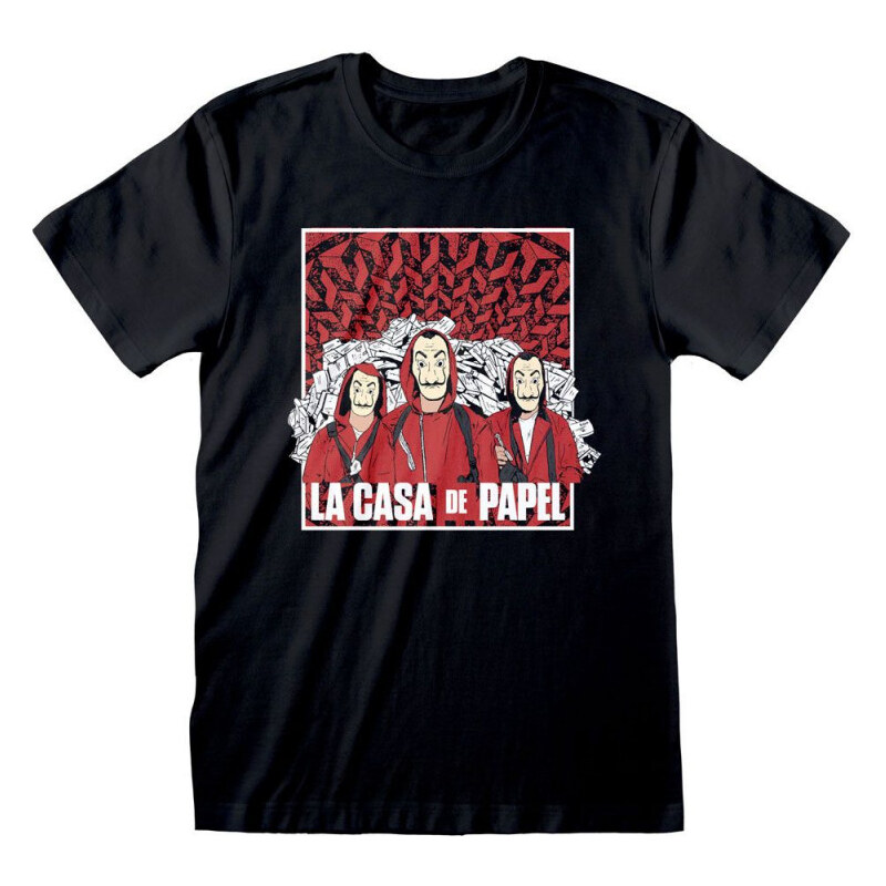 La Casa de Papel (Papierový dom) - Group Shot (tričko) 65328353
