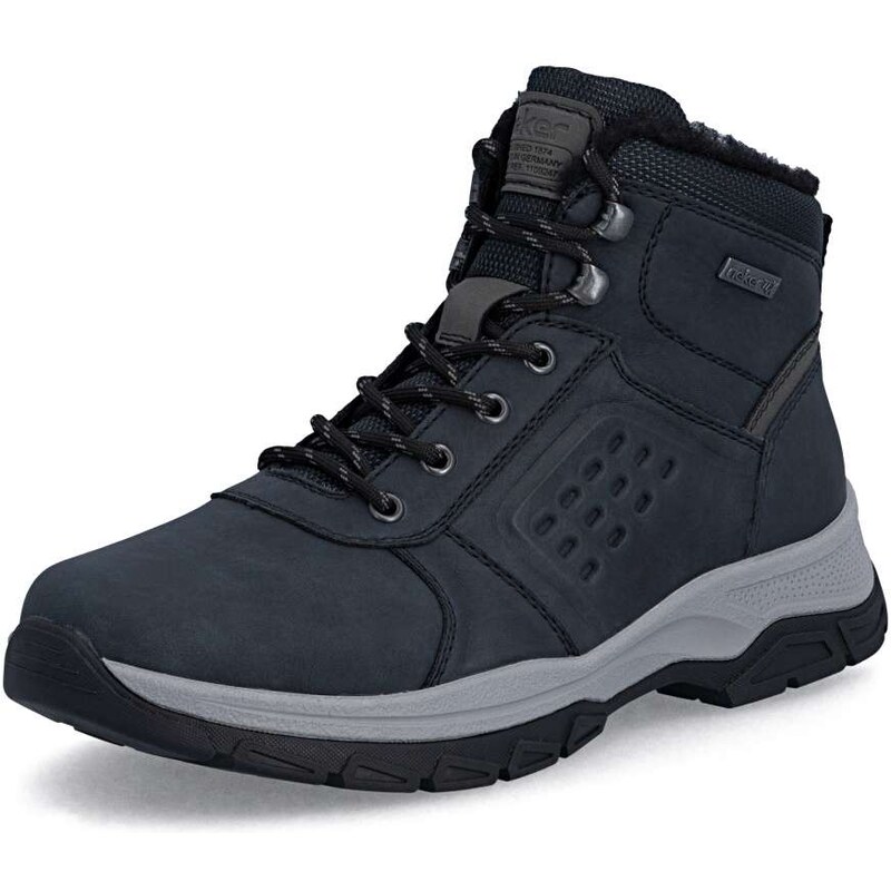 Pánska členková obuv RIEKER 30201-14 modrá W5 65329435