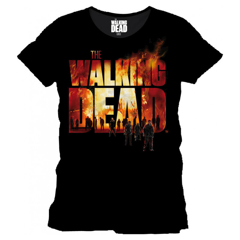 CODI Walking Dead Burning Logo (tričko) 65329692