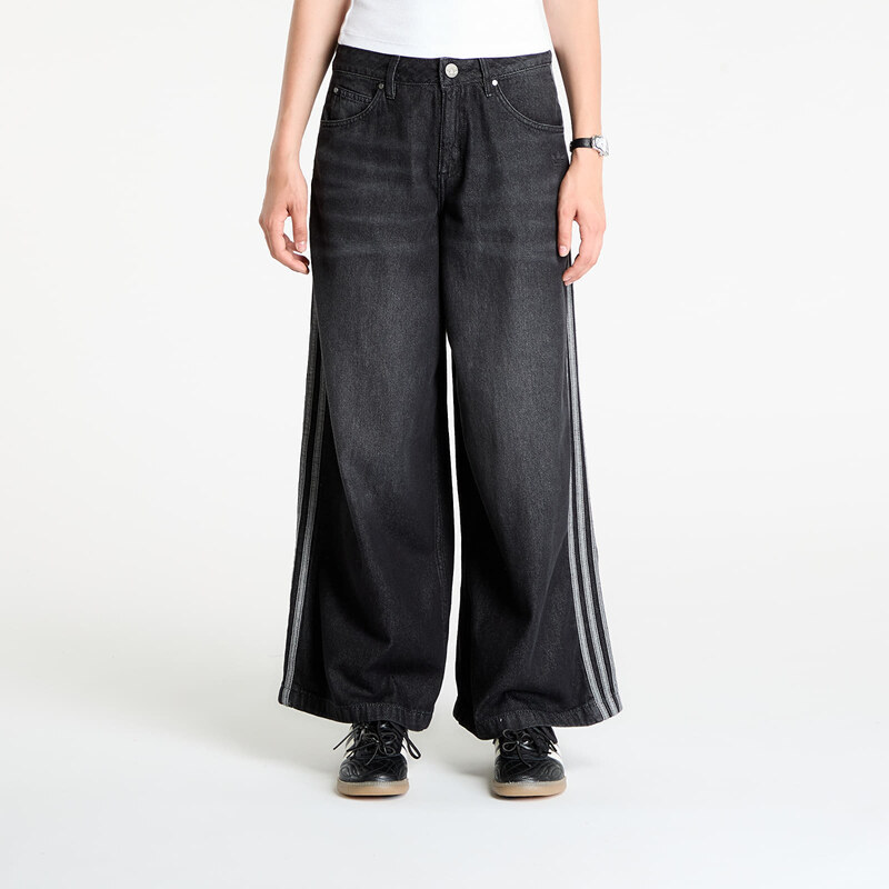 adidas Originals Kalhoty adidas Denim Wide Pant Black 28/30 65330292