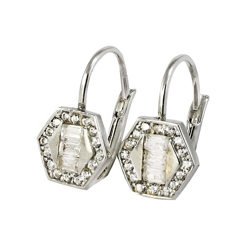 Zlaté náušnice Glare 456 65331086