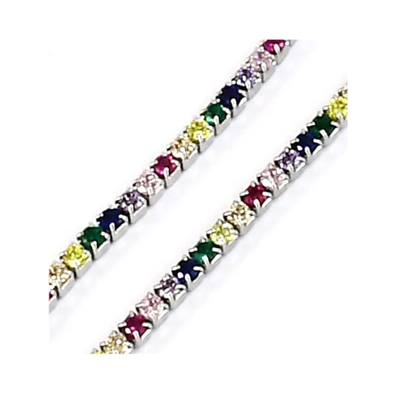 Strieborný náramok Glare 321 65331091