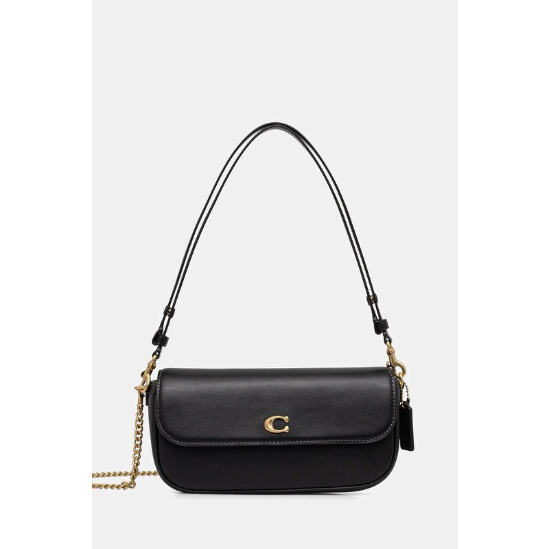 Kožená kabelka Coach Brook Flap Chain Bag 65339465