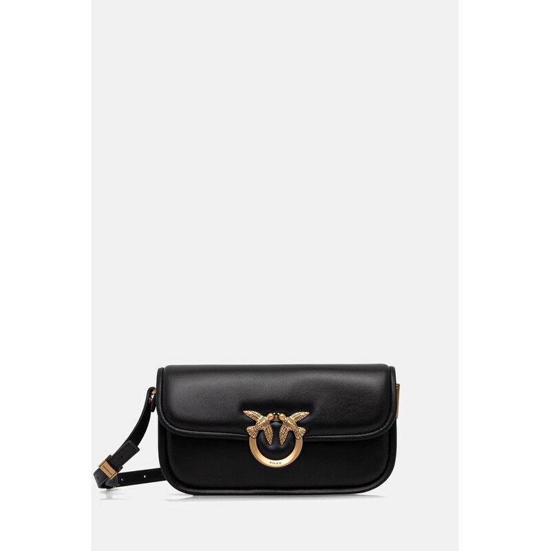 Kožená kabelka Pinko Horizontal 65339476