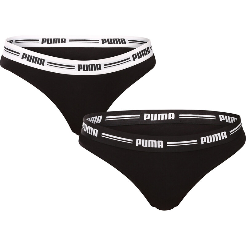 2PACK dámske tangá Puma čierne (603034001 200) 65343535