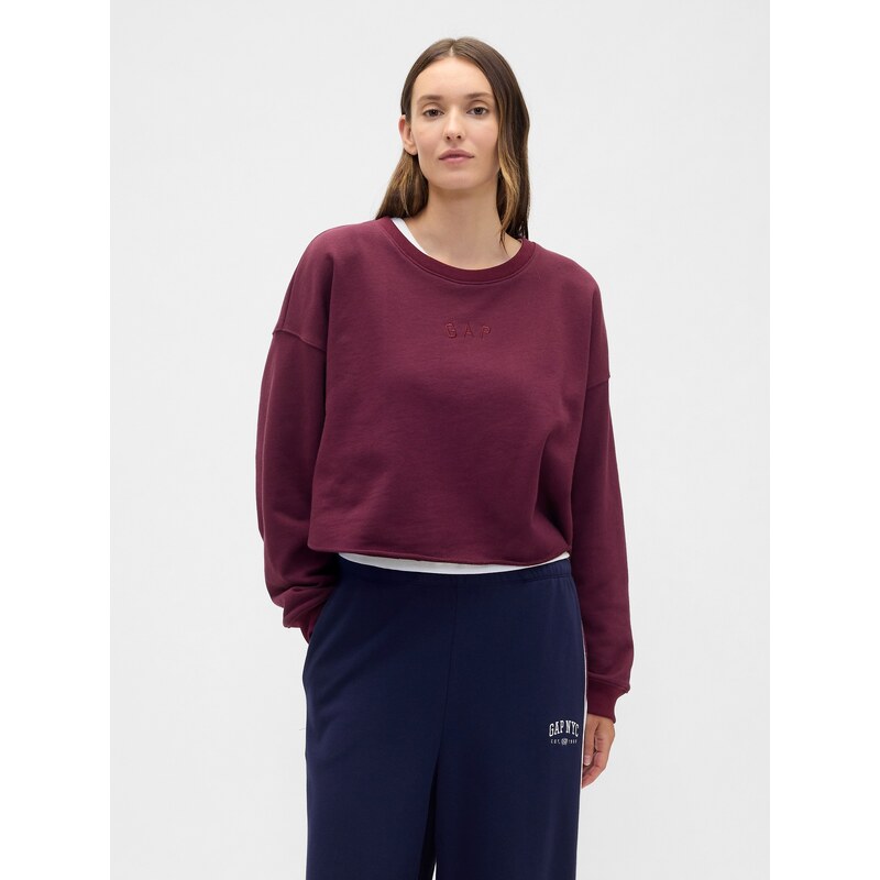 GAP Dámska Oversize crop mikina Heavyweight 799277-00 66265241